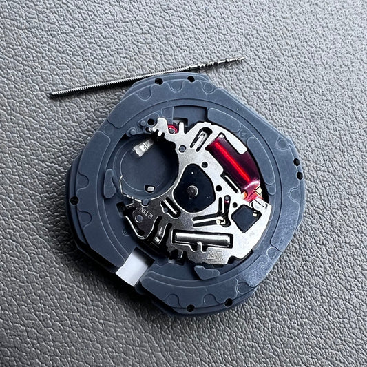 Japan Hattori VJ42B Movement Single Calendar Date@6