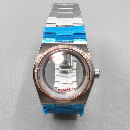 Modified 40mm Watch Case For Super-Player Prx Case Bracelet Fit NH35 NH36