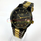 37mm Shanghai Factory Made Manual Mechanical Watch Black 19 Jews Shock-Resistant