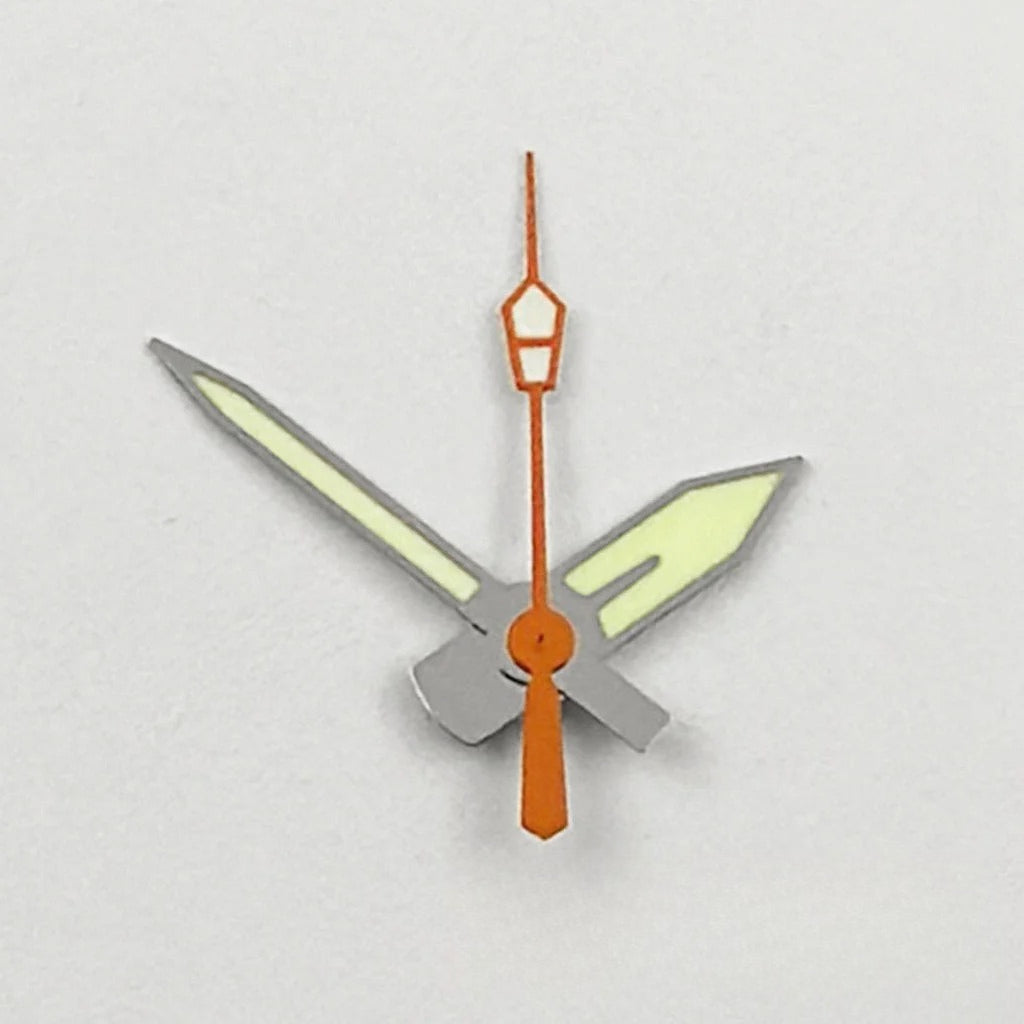 C3 Green Luminous Watch Hands Pointers for NH35 NH36 NH38 NH39 NH70 NH72