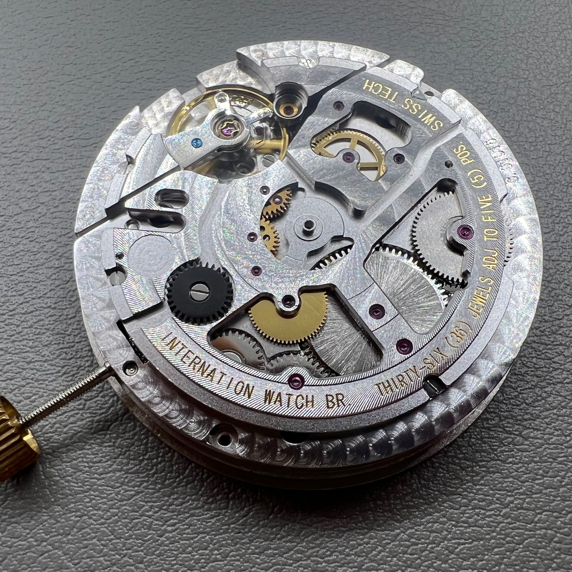 Dandong Perpetual Calendar watch movement for precise timekeeping and calendar functions, Dandong brand.