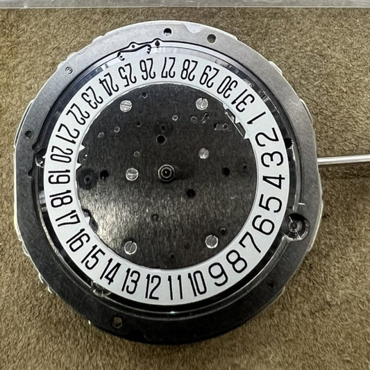 Miyota 9130 automatic mechanical watch movement with date display at 6 o'clock, precision engineering.