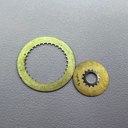Pilot Black Date Disk Wheel Week Wheel Fit for Dandong 7750 Mechanical Movement