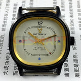 33mm Chinese Xian Manual Mechanical Watch 17 Jews Blue Imitation Diamond