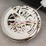 Asian HZ75DOA Silver Hollow Bare Balance Wheel Automatic Mechanical Movement