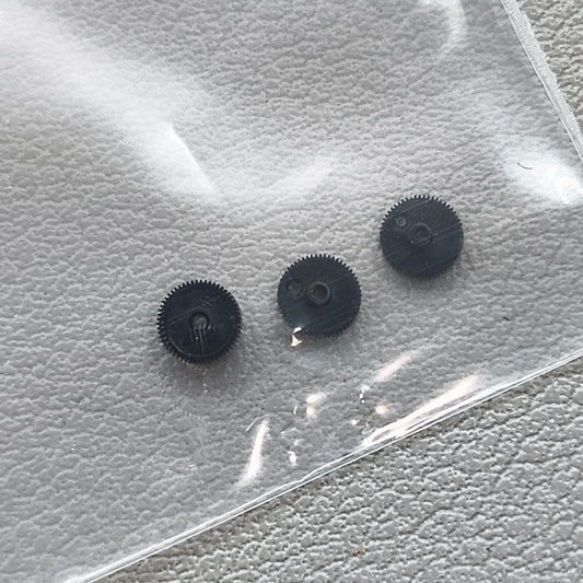 3 PIECES Replacement Calendar Face Gear 2 Generic for ETA C01.211 Movement