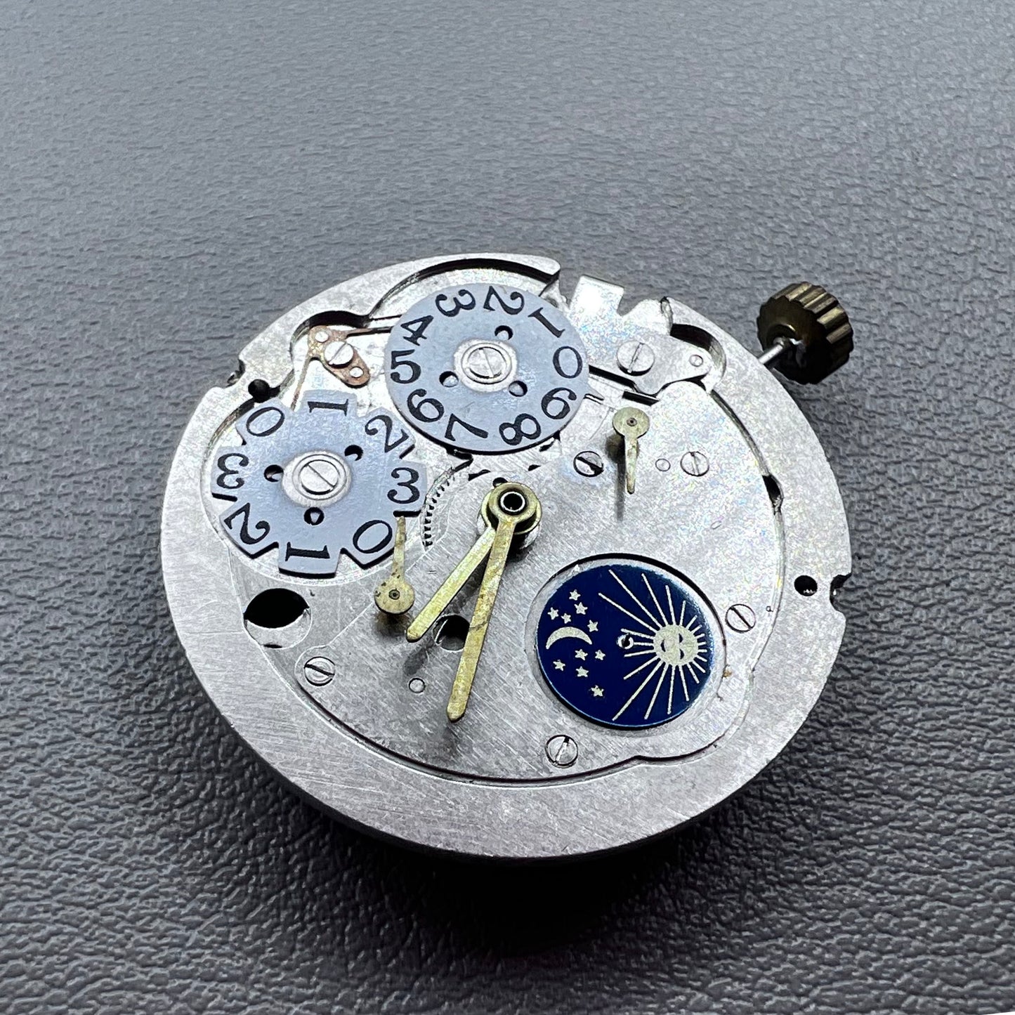 Shanghai Automatic Mechanical Movement R16 Small Second@9 Phase@6
