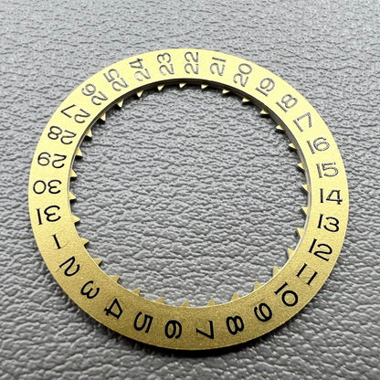 Golden Special Font Date Disk Wheel Date@3 for Miyota 8215 Movement