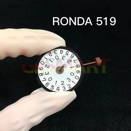 Ronda 519 Quarzuhrwerk 