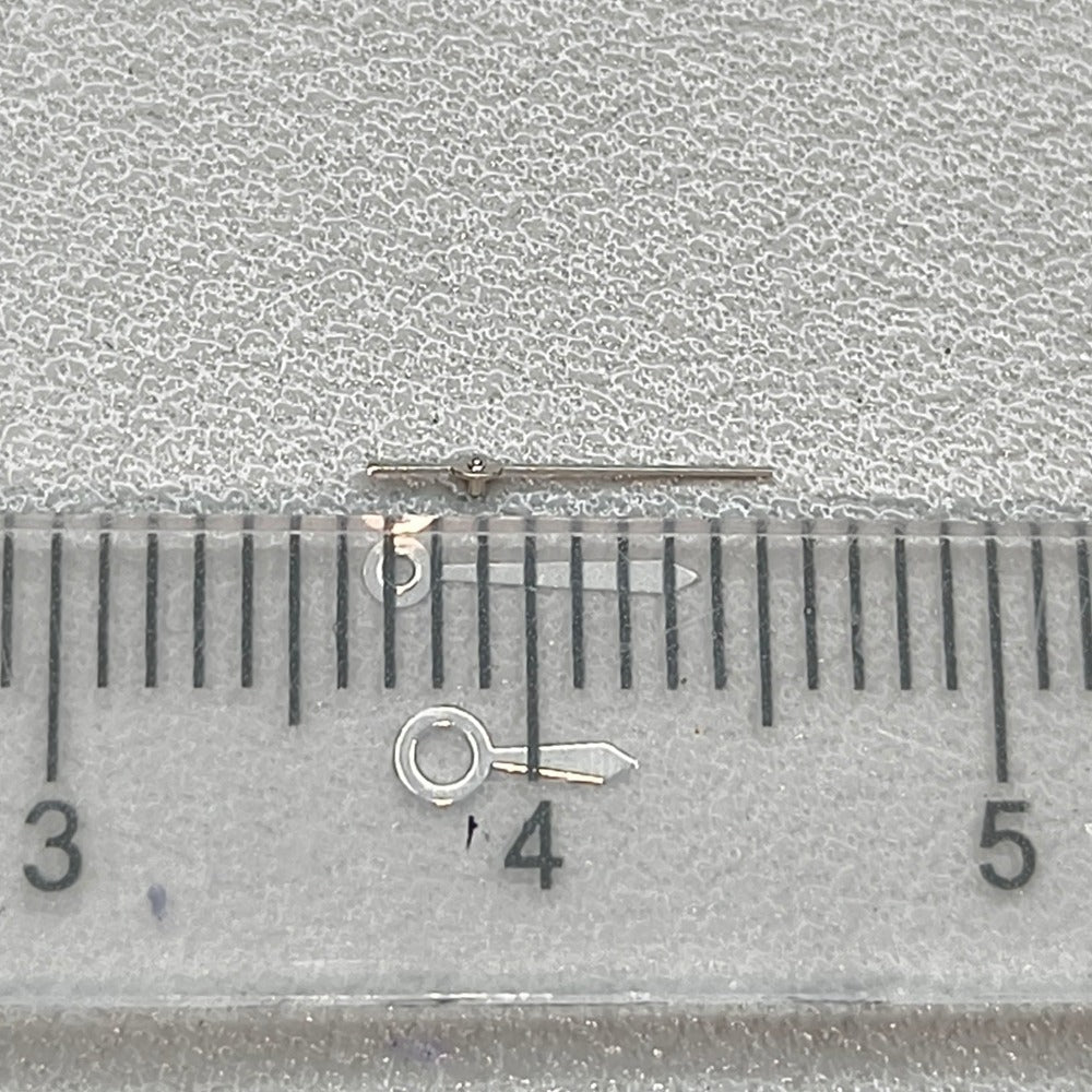 6mm Silver Polished Arrow Shape Watch Hands Sets Fit for Miyota 2035 2115 Movement Watch Part