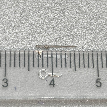 6mm Silver Polished Arrow Shape Watch Hands Sets Fit for Miyota 2035 2115 Movement Watch Part
