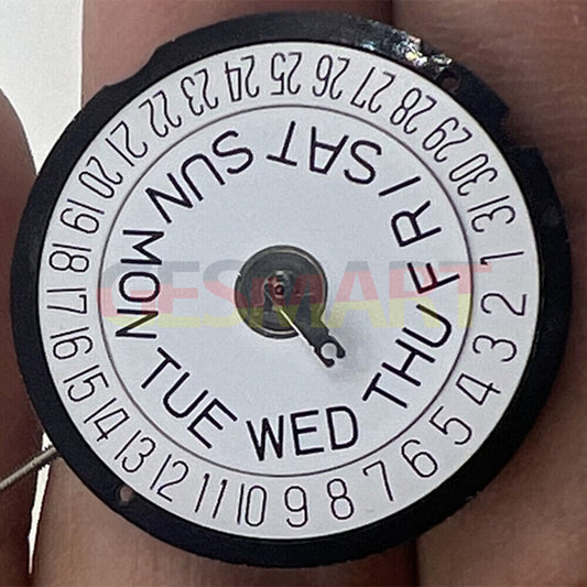 Ronda 517 Quarzuhrwerk, Schweizer Teile, Tag und Datum bei 6 Standardhöhe