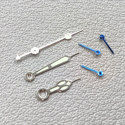 2 Sets Lume Blue Small Second Watch Hands for Miyota OS10 OS20 OS22 OS60 OS80