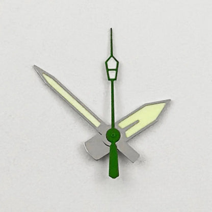 C3 Green Luminous Watch Hands Pointers for NH35 NH36 NH38 NH39 NH70 NH72