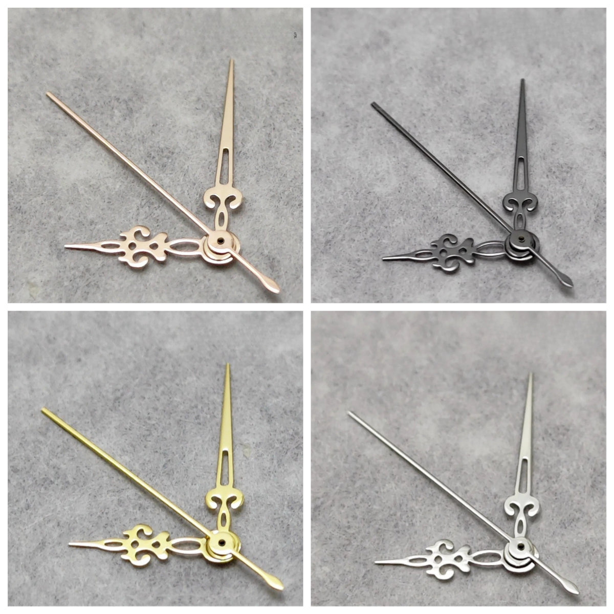 14mm*12.5mm*8.5mm Polished Snowflake Watch Hands For NH35/NH36/4R/7S Movement