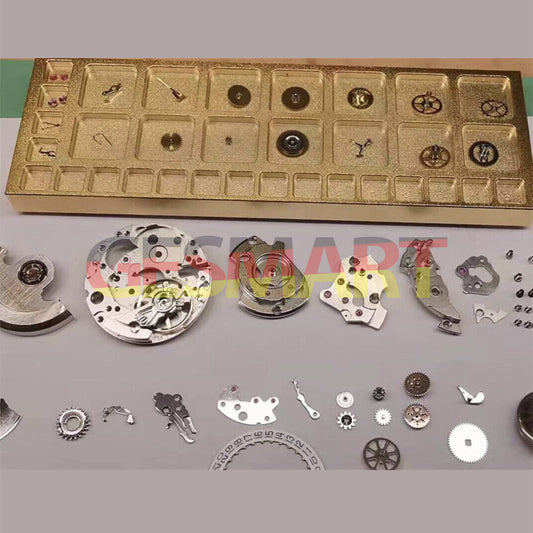 33 Grids Suqare Kupfer Golden Storage Tray Container für Schrauben Uhr Reparatur Kit