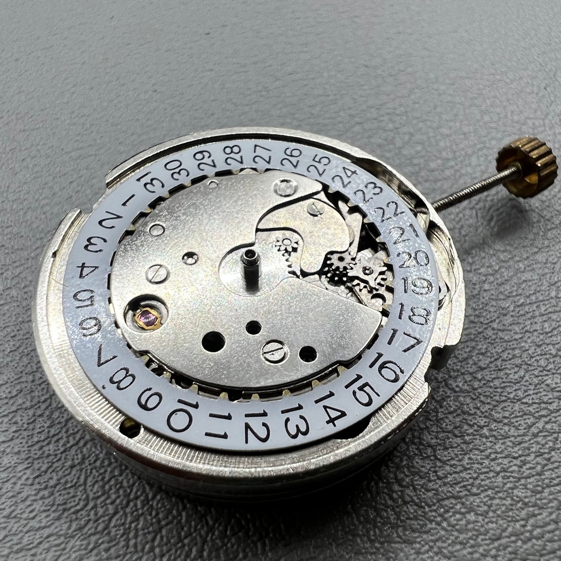 Shanghai 8120 automatic mechanical watch movement for disassembled watchmaking practice.