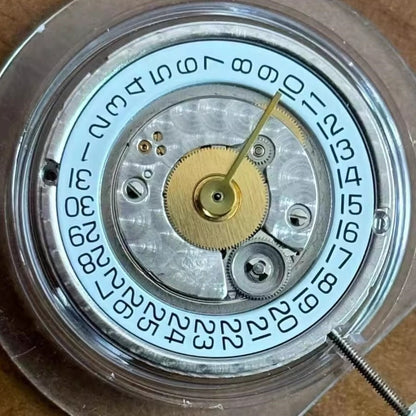 Swiss Made ETA255.112 quartz watch part with single calendar, precise timekeeping by ETA.
