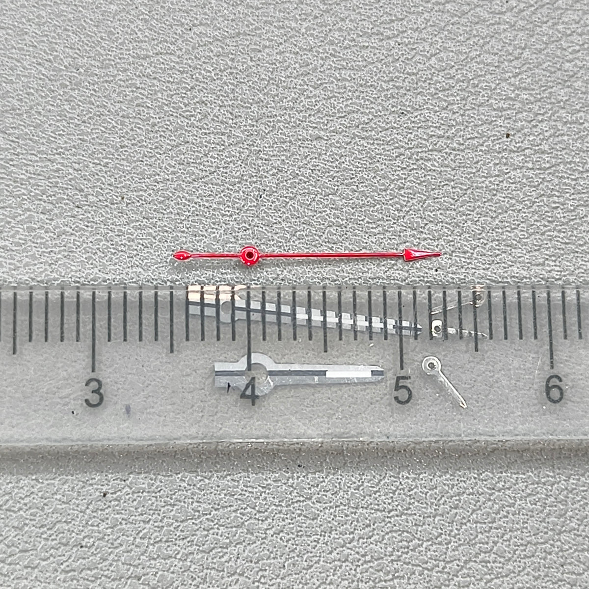 Red Second Hand Watch Hands with BGW9 Luminous for VK63 VK64 Movement