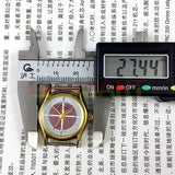 26mm Liaocheng TAISHAN Manual Mechanical Lady Watch 19 Jews Golden Nail