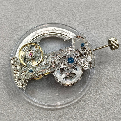 Bar Shape Bare Balance Wheel Automatic Mechanical Movement