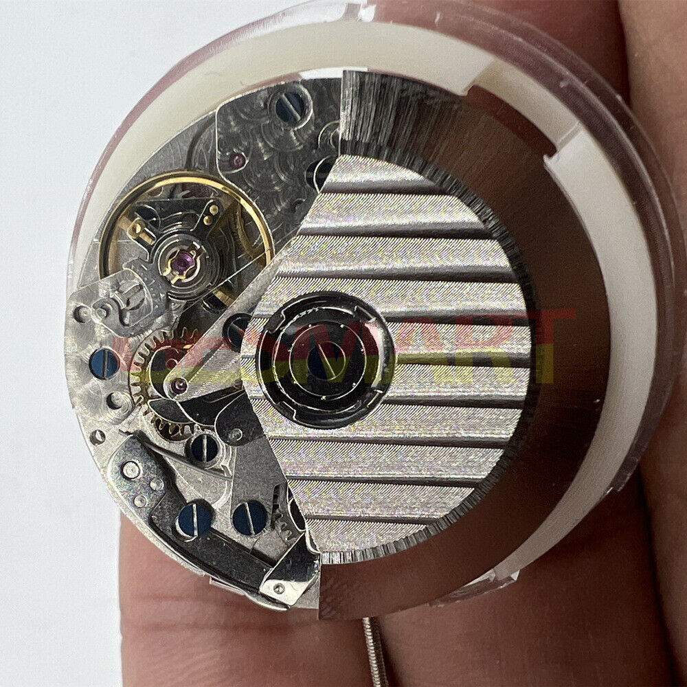 SHANGHAI 7750 black dial watch accessory featuring automatic movement, day-date display, and small second at 9 o'clock.