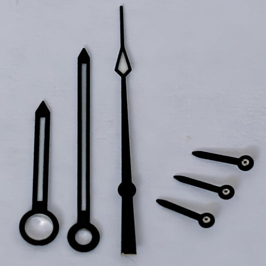 Black Trim Watch Hands for Speedmaster/Seamaster ETA/Dandong 7750