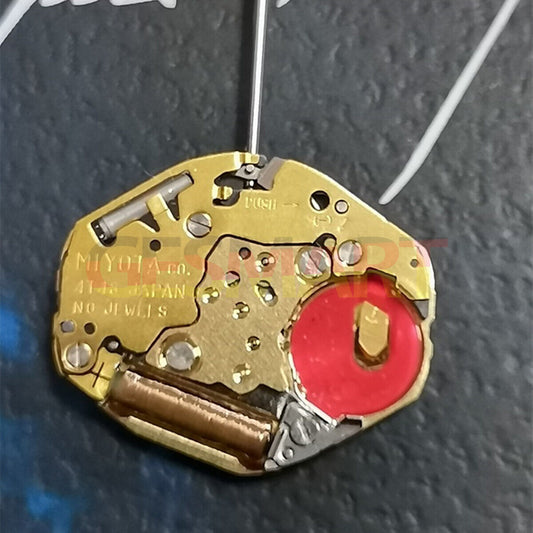 Genuine Miyota 4T48 Japan-made quartz movement, 2 hands, precise watch repair part by Miyota.