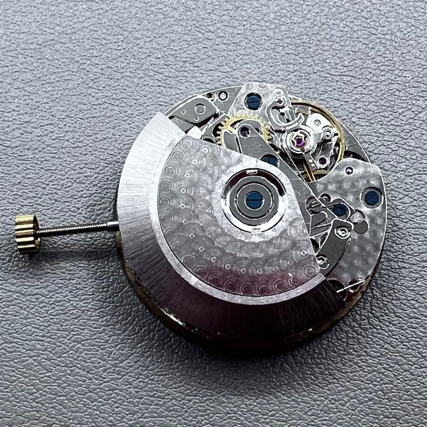 SHANGHAI 7750 White Day Date Small Automatic Mechanical Movement Second@9