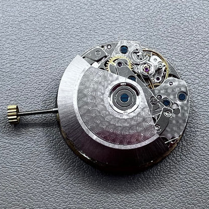 SHANGHAI 7750 White Day Date Small Automatic Mechanical Movement Second@9