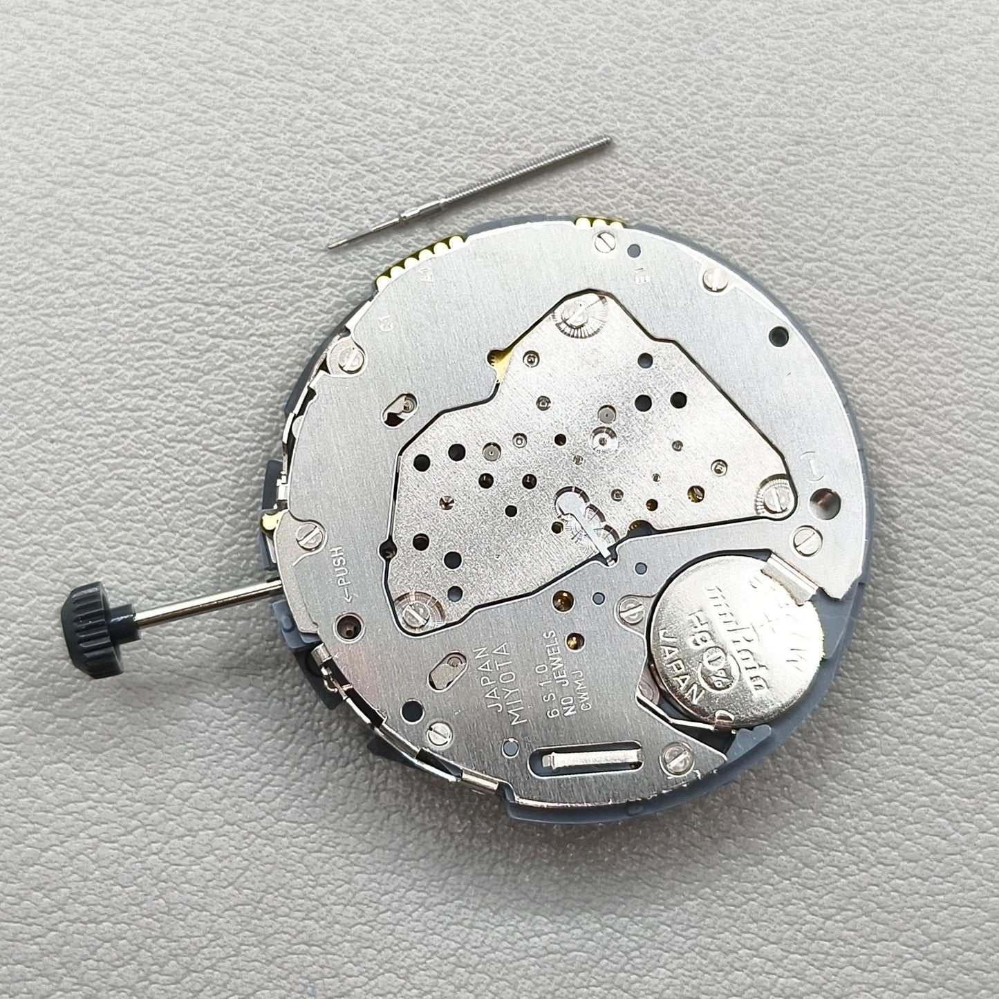 Japan Miyota 6S1 Watch Quartz Movement Date@3