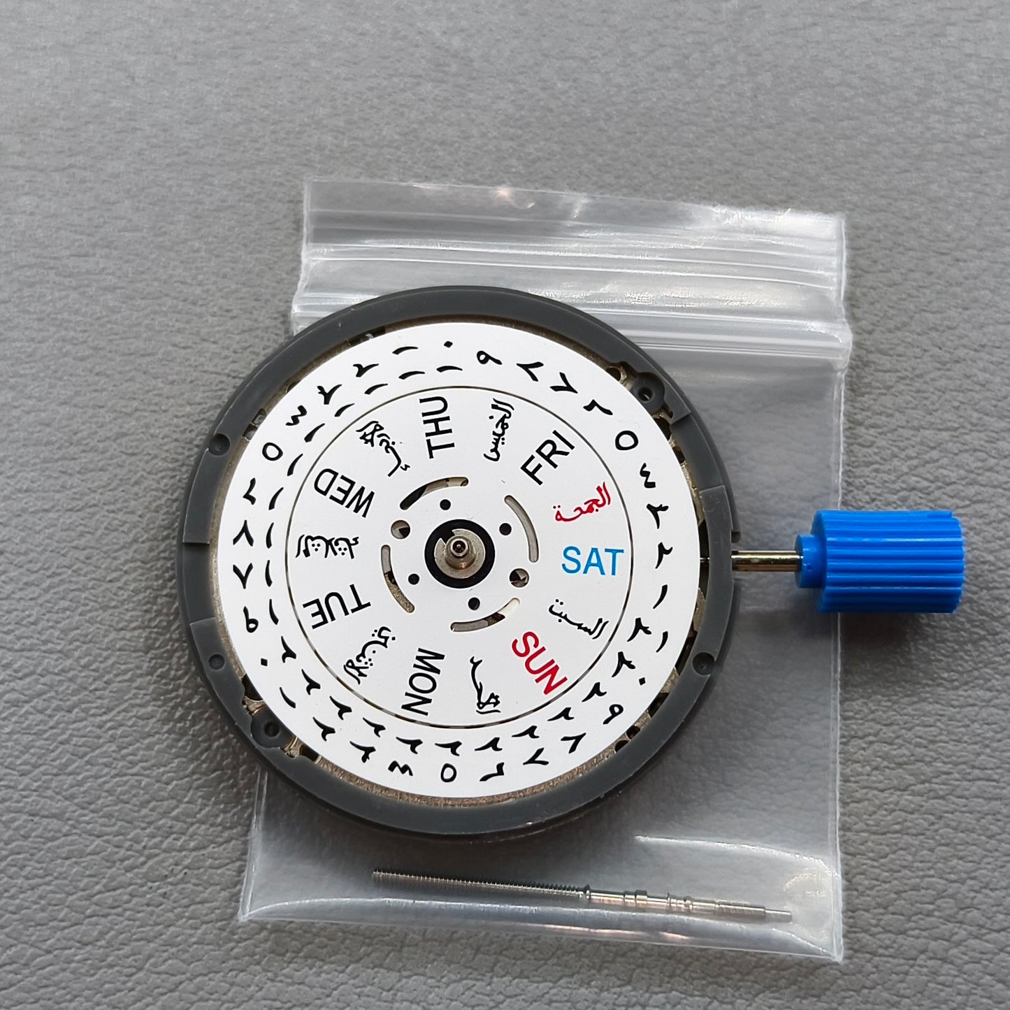 Japan Seiko NH36 Automatic Mechanical Movement Arabic Date Dial Crown@3.8