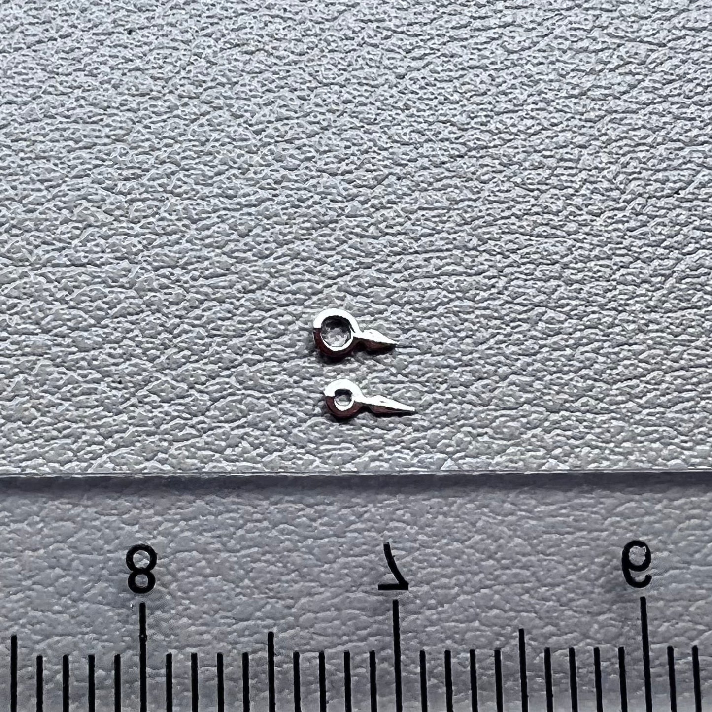 2 Sets/Pack 3x2.5mm Silver Watch Hands for Ronda 763 762 751 1062 1063 Movement