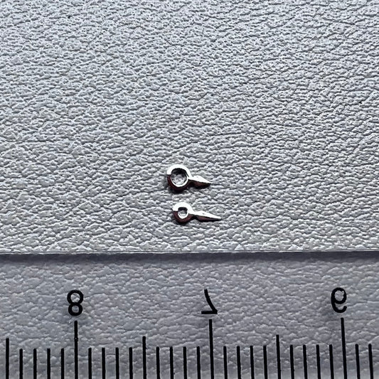 2 Sets/Pack 3x2.5mm Silver Watch Hands for Ronda 763 762 751 1062 1063 Movement