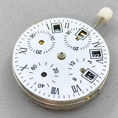 Chinese 7750 GMT Automatic Mechanical Movement 3 Hands Small Second@9