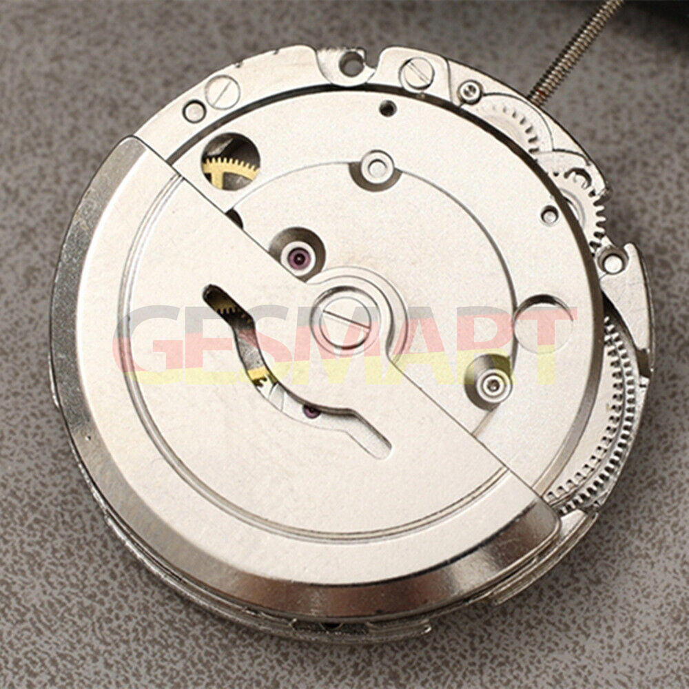 Dandong Silver DL8214-1 automatic watch with mechanical movement and small seconds at 6 o'clock.