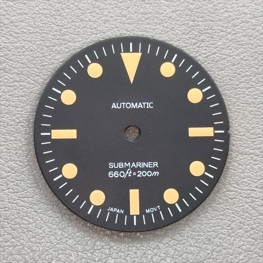 watch dial with S logo