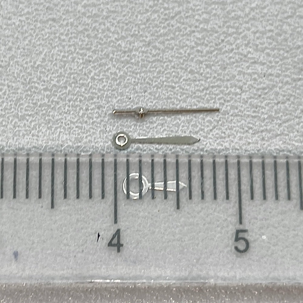 6mm Silver Polished Arrow Shape Watch Hands Sets Fit for Miyota 2035 2115 Movement Watch Part