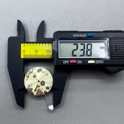 Swiss ISA 9238 Golden Multifunctional Quartz Movement 6 Hands