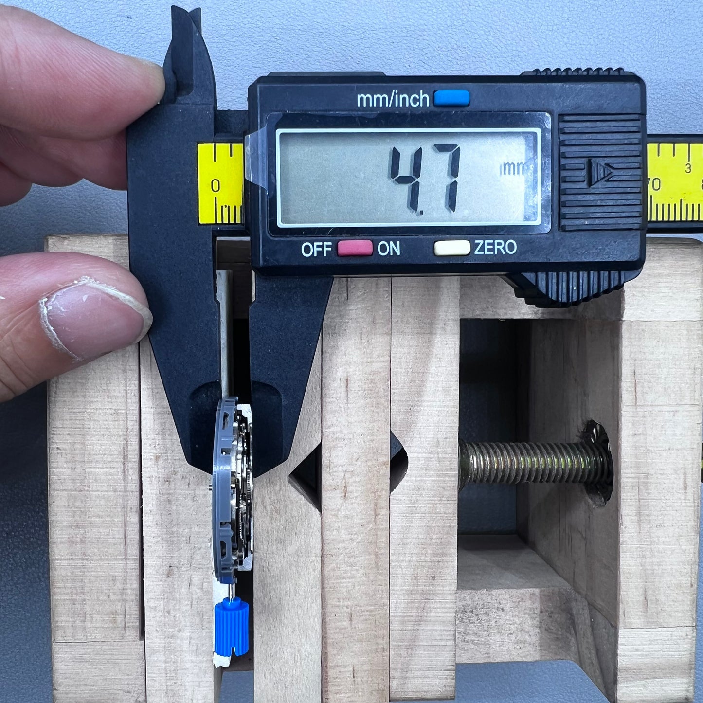 Japan Seiko NH36 NH36A Movement English font Black Disk Week Crown@3.8