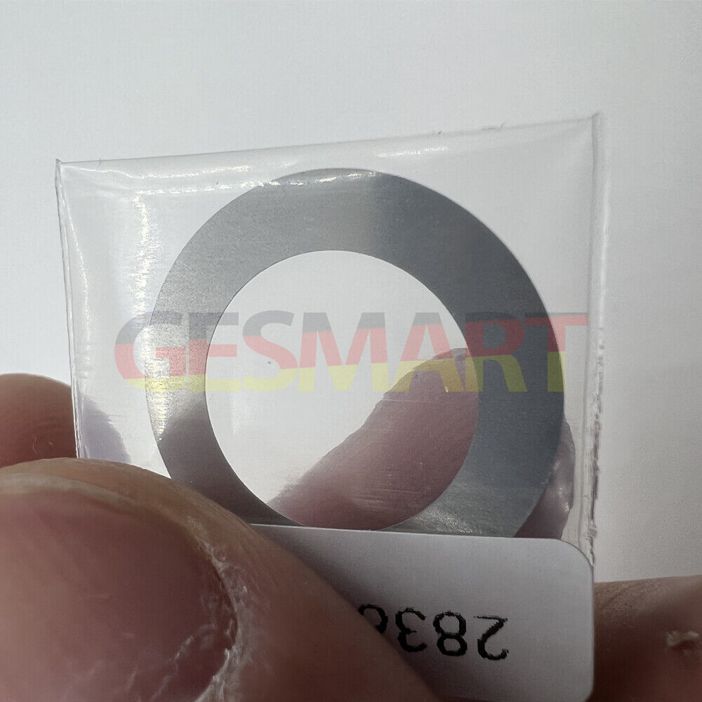 Wide brim white date wheel overlay by Generic for ETA 2836 movement, date display at 3 o'clock.