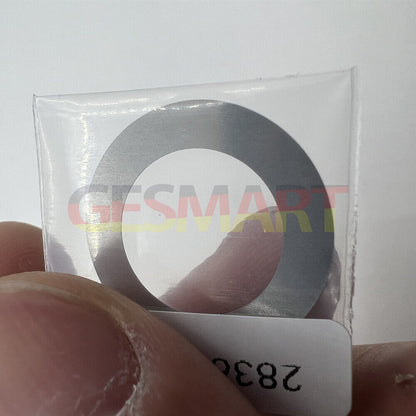 Wide brim white date wheel overlay by Generic for ETA 2836 movement, date display at 3 o'clock.