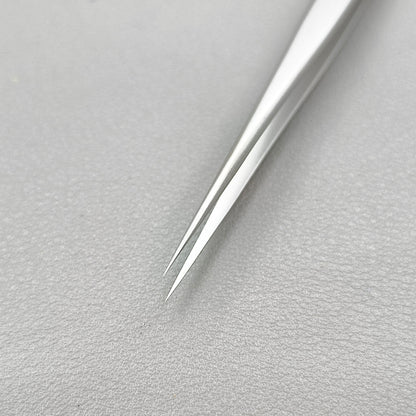Swiss Bergeon 7026-SS Antimagnetic Tweezer Narrow and Fine Points L : 140mm