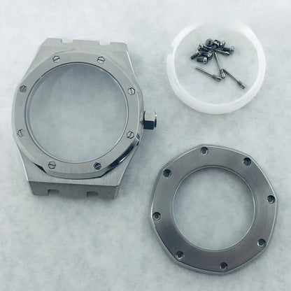 41mm AP Fit NH34 NH35 NH36 Transparent Back Sapphire Crystal AP Watch Case