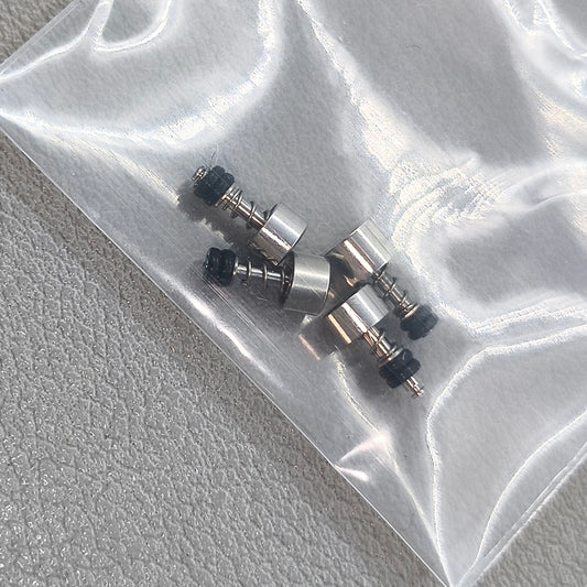 4 PIECES Silver Push Buttons for Casio DW5600 Waterproof Stainless Steel Buttons