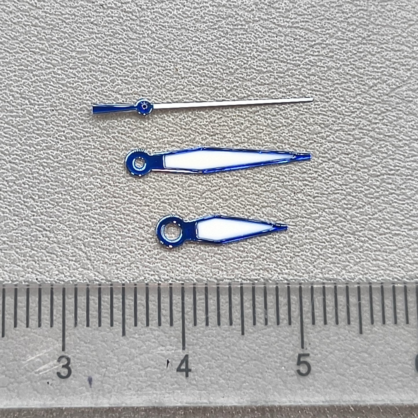 Modified Pilot Green Luminous Blue Watch Hands for NH34 NH35 NH36 NH38