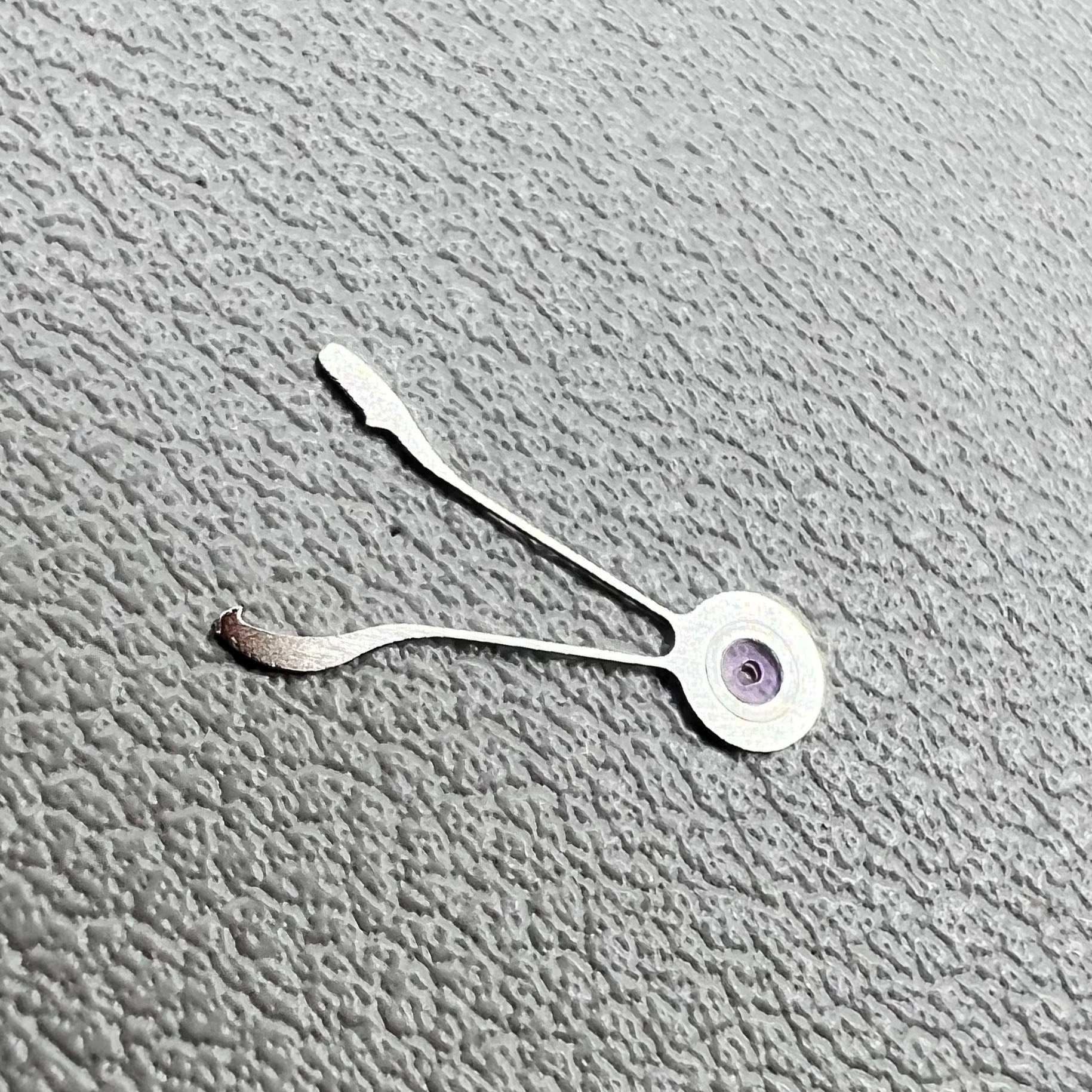 Automatic fork for Hangzhou 7500 watch movement, precise fit and durable component.