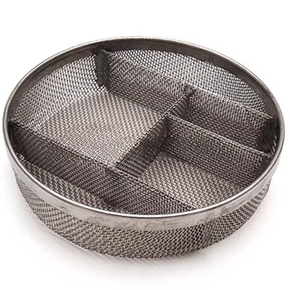 1. 5-pack Grids stainless steel cleaning baskets by 304L for precise watch repair.