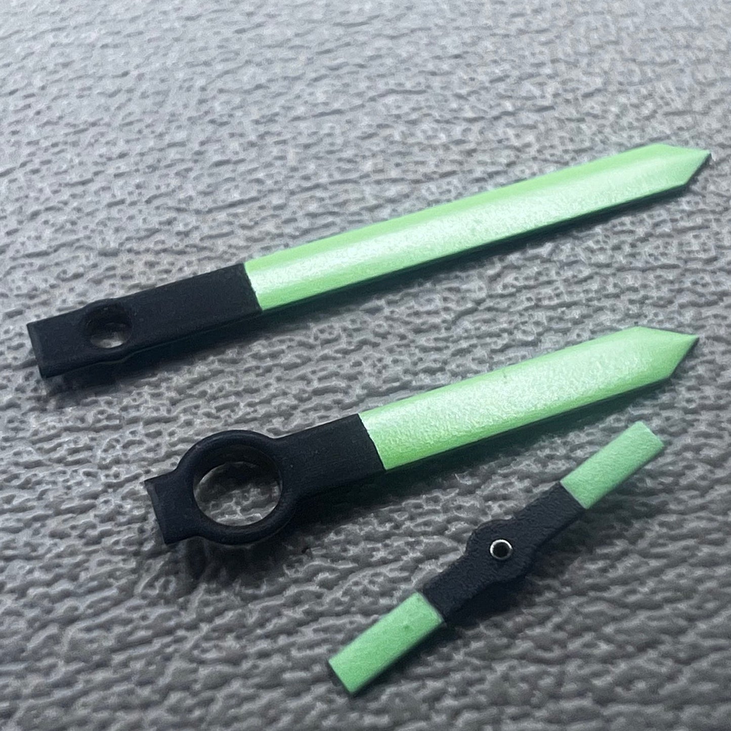 17x12x5mm Green+Black Watch Hands Set for ETA6497 6498 ST3600 ST3620 Movement