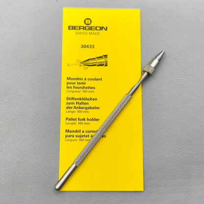 Swiss Bergeon 30433 Pallet Fork Holder Watchmakers Tool